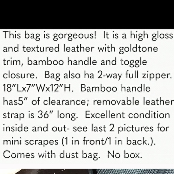 GUCCI POP DIALUX BAMBOO HANDBAG - Picture 7 of 15